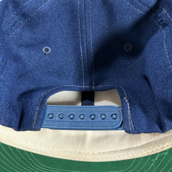 Vintage Sports Specialties Dallas‎ Cowboys Hat Snapback NFL Circle Blue Wool Cap - Picture 2 of 9